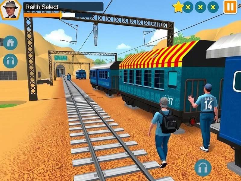 Lucknow Rail Runner gameplay screenshot